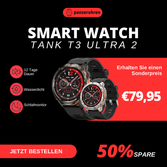 Tank™ T3 Ultra 2 - Die unzerstörbare Smartwatch