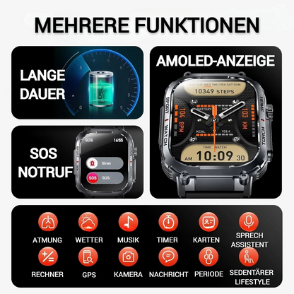 G-REX® - MILITÄR SMARTWATCH