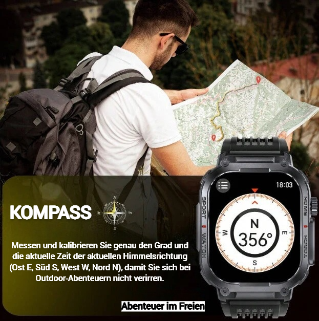 G-REX® - MILITÄR SMARTWATCH