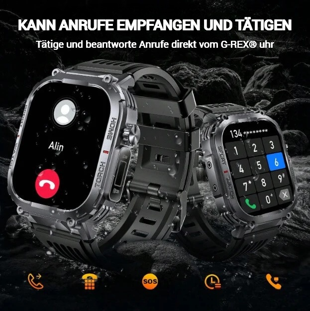 G-REX® - MILITÄR SMARTWATCH